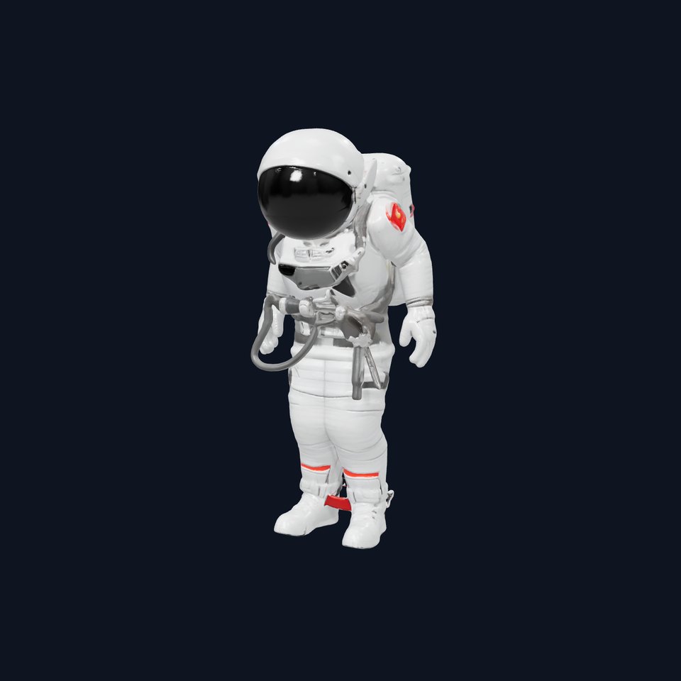 Chinese Feitian Spacesuit with Advanced Features Model Pack